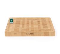 Salter Bamboo Chopping Board Heavy Duty Reversible Charcuterie Platter 42cm