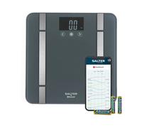 SALTER SA00432GFEU6 Smart Bathroom Scale - Grey, Silver/Grey