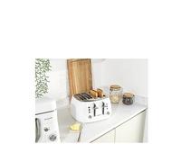 Salter Boston 4 Slice Toaster, White