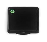 Salter Brilliance Baking Tray - Vitreous Enamel Coated Steel, Non-Stick, Easy Clean, Dishwasher Safe, Made in The UK, 35.5 x 40 x 1.5cm, PFAS-Free, for Cookies & Savouries, Black Speckled
