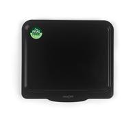 Salter Brilliance Baking Tray - Vitreous Enamel Coated Steel, Non-Stick, Easy Clean, Dishwasher Safe, Made in The UK, 35.5 x 40 x 1.5cm, PFAS-Free, for Cookies & Savouries, Black Speckled