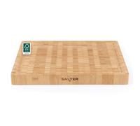 Salter Bamboo Chopping Board Heavy Duty Reversible Charcuterie Platter 42cm