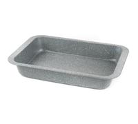Salter BW02774G Marblestone Roasting Tin ? 36cm Non-Stick Roaster, Lightweight Carbon Steel, Easy Wipe Clean, High Side Rectangular Roasting Tray,