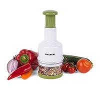 Salter BW03823 Fruit and Vegetable Press Chopper, White/Green