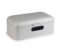 Salter BW04530W Marble Collection Window Bread Bin, White