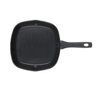 Salter BW08778 Geo Hex Grill Pan - 28cm Non-Stick Griddle Pan, Forged Aluminium, 5 X Tougher Than Standard Non-Stick, Hexagonal Surface Pattern, Dishwasher Safe, Suitable for All Cooking Hobs