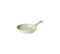 Salter Earth 24cm Frying Pan - Healthy Ceramic Non-Stick Coating, PFAS-Free Induction Cookware, Small Aluminium Egg Pancake Cooking Skillet, Easy Clean, PFOA/PTFE-Free, Stay Cool Handle, Green