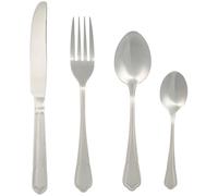 Salter BW12426EU7 Richmond 24-Piece Cutlery Set - 18/10 Stainless Steel Flatware Set, Service for 6, Silverware Set Includes Six Knives, Forks,