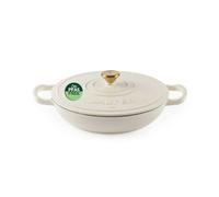 Salter Chester Cast Iron Casserole Pot 30 Cm, 2.8 L, Cream | Enamel-Coated Finish, Self-Basting Lid, Oven Safe To 240 C, All Hob Types Including Induction, PFAS-Free Coating