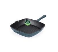 Salter Chester Cast Iron Griddle Pan 26 Cm, Green
