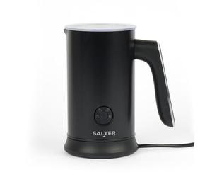 Salter Chocolatier Hot Chocolate Maker - 4-in-1 Electric Milk Frother, Cordless Hot & Cold Milk Foamer 115ml, One Cup 240ml Milk Steamer Heater, LED Control Panel, for Coffee, Cappuccino, Latte, 500W