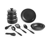 Salter Clip & Cook 14 Piece Kitchen Pan and Utensil Set