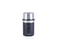 Salter Coffee & Spice Grinder - Electric Coffee Mill, One Touch Operation, 70g Removable Bowl, Adjustable Coarseness, Fine/Medium/Coarse, Stainless-Steel Blade, Transparent Lid, 200W, EK6136