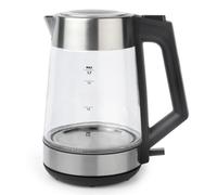 Salter Colour Changing Glass Kettle, 1.7 L, 2200 W, Blue-Red LED