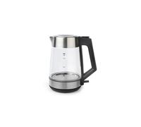 Salter Colour Changing Glass Kettle - 1.7L, Transparent, LED Lights Blue to Red