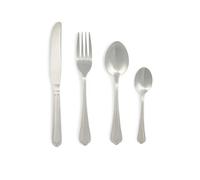 Salter COMBO-8760 Richmond 72-Piece Cutlery Set - 18/10 Stainless Steel Flatware Set, Service for 18, Silverware Set Includes Knives, Forks, Tablespoons and Teaspoons, 50 Year Guarantee, Silver