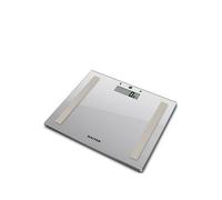 Salter Digital Glass Analyser Bathroom Weighing Scale Compact Ultra Slim Grey