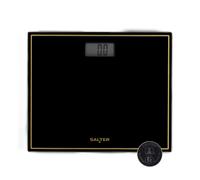 Salter Compact Bathroom Scale - Digital Bodyweight Scale, 150kg/23st 8lb, LCD Easy To Read Display, Step On Instant Accurate Readings, Slim Design,