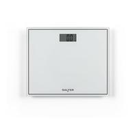 Salter 9207 WH3R Compact Bathroom Scale - Electronic Digital Bodyweight Scale, 150kg/23st 8lb, LCD Easy To Read Display, Step On Instant Accurate Readings, Slim For Neat Storage, Includes Battery