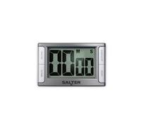 Salter Magnetic Kitchen Timer - Digital Electronic Cooking Clock, Countdown & Stopwatch (99 Min 59 Sec), Large Display, Beep Alarm, Back Stand For Cooking, Start/Stop Button, 2 Year Guarantee
