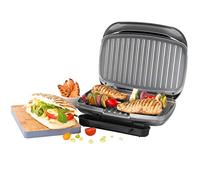 Salter Cosmos Electric Health Grill - Non-Stick Griddle Plate & Panini Press, Large Sandwich Toaster, Drip Tray, Automatic Temperature Control, Compact, Indoor Cooking With Little To No Oil