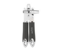 Salter BW11386EU7 Cosmos Can Opener - Manual Turn Knob, Kitchen Tin Opener Arthritis Hands, Weak Hands, Elderly, Camping, Hanging Hook, Easy to Clean, Long Lasting Quality, Matte Grey