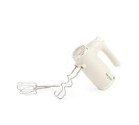 Salter Cream Retro Hand Mixer - Electric Whisk, 5 Speeds + Turbo, XL Chrome Beater & Dough Hook Accessories, Baking Mixer, For Pizza Dough, Meringue, Eject Function, Vintage-Inspired Design, 400W