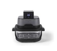 Salter Crisp & Go Portable Air Fryer - Interchangeable, 360° Viewing, 4L Batch Cooking & 1.5 L On-The-Go Containers, Dishwasher Safe PFAS-Free Trays, 4 Presets, Space Saving Design, Up To 200°C, 1500W