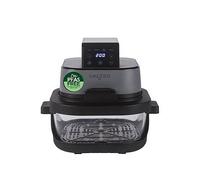 Salter Crisp & Go Portable Air Fryer - Interchangeable, 360° Viewing, 4L Batch Cooking & 1.5 L On-The-Go Containers, Dishwasher Safe PFAS-Free Trays, 4 Presets, Space Saving Design, Up To 200°C, 1500W