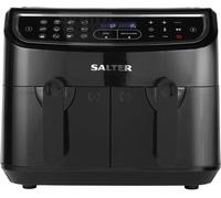 SALTER CUR4692BLK Dual Cook Pro Air Fryer Ð Black, Black
