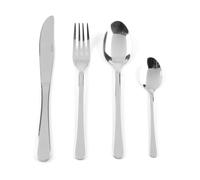 Salter Cutlery Set Stainless Steel 16 Piece 4 Person Tableware Bakewell Range