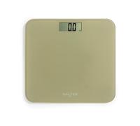 Salter Digital Bathroom Scale - Battery Free Body Weight Scale, Toughened Glass Platform, Step on to Power, 180kg Max Capacity, No Batteries Required, Easy to Read LCD Display, Cream