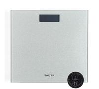 Salter Silver Glitter Electronic Personal Bathroom Scales One Colour