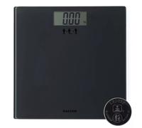 Salter Frosted Matt Bathroom Scale - Electronic Digital Bodyweight Scale, 180kg/28st 3lb, LCD Easy Read Display, Step On Instant Accurate Readings, Neat Slim Storage, Includes Battery, SA00599CFEU12