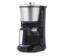 Salter Digital Filter Coffee Machine ? 1.25L, Keep Warm Function, Strength Control, Digital Display, Programmable Timer, Auto Shut-Off, Water Level