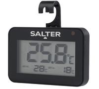 Salter Digital Fridge Thermometer - Hang, Stand, or Stick Magnetically, High/Low Temperature Zones, Safe Zone LED Indicator, -10~50° C Temperature Range, 0.1°C Graduations, Food Safety, SA00574BFEU12