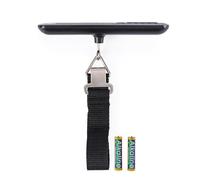 Salter SA00639BFEU12 Digital Luggage Scale - Portable Weight Scale for Travel, Compact Suitcase Weigher, 50kg Capacity, Easy Grip Handle, Tare Function, Lightweight, Save On Excess Baggage Charges