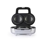 Salter EK4082 XL Double Pie Maker - Twin Deep-Fill Pie Machine, Non-Stick & Crimp-Edged Cooking Plates, 3-5 Minute Pre-Heat, Locking Latch, Fruit/Meat/Mince Pies, 9cm Diameter x 7cm Depth Pies, 900W