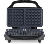 Salter Double Waffle Maker - Non-Stick Dual Waffle Iron Plates, Deep Fill Belgia