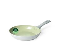 Salter Earth Frying Pan Non-Stick 24cm Induction Forged Aluminium Green/Grey