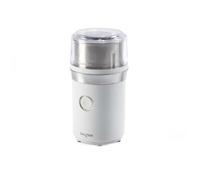 Salter Edit Grey Coffee & Spice Grinder 210W with 70 g Stainless Steel Bowl | One-touch operation, stainless steel blade, removable cup, 70 g, transparent viewing lid, compact electric spice grinder