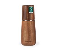 Salter Edith Acacia Salt Mill FSC®-Certified Wood Spice Grinder Adjustable Grind