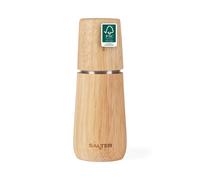 Salter Edith Salt Mill FSC®Certified Wood Spice Grinder Adjustable Ceramic Grind