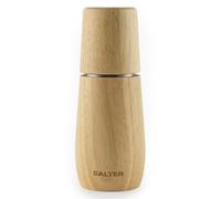 Salter Edith Salt Mill - Wooden Salt Grinder, Made from FSC-Certified Wood, Manual Mill, Carbon Steel Mechanism, Twist to Grind, Adjustable Grind from Fine to Coarse, BW13049EU7