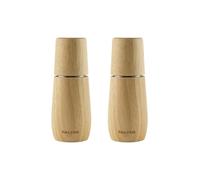 Salter Edith Salt & Pepper Mill Set - Wooden Spice Grinders, Made from FSC-Certified Wood, Manual Seasoning Mills, Adjustable Twisting Grind from Fine to Coarse