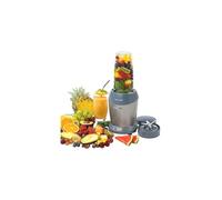 Salter EK2002V5SILVER NutriPro Blender - 1L BPA Free Blending Cup, Stainless Steel Blade, Chop & Crush, One Touch Operation Nutrient Release
