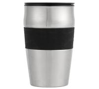 Salter EK2408-SP-01 Stainless Steel Travel Mug, 420 ml, Fits into Car Cup Holders, Compatible with Salter Coffee Maker to Go (EK2408)