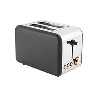 Salter EK2652RG 2-Slice Toaster, 850W, Rose Gold/Black, Extra Wide Slots for Thicker Items, Removable Crumb Tray, Cancel & Reheat Function, 6 Levels of Browning Control