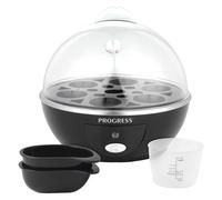 Salter Electric Multi Egg Cooker - 6 Egg Capacity Boiler, Great For Soft Dippy, Hard & Poached Eggs, Includes Measuring Cup, Removable Egg Rack and 2 Poaching Trays, Easy Clean, Compact, 430W