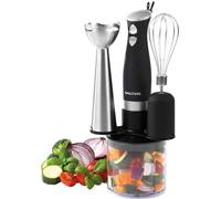 Salter EK2827RV2 3-in-1 Chopper, Whisk and Blender Set with 500 ml Chopping Bowl, 350 W, Black